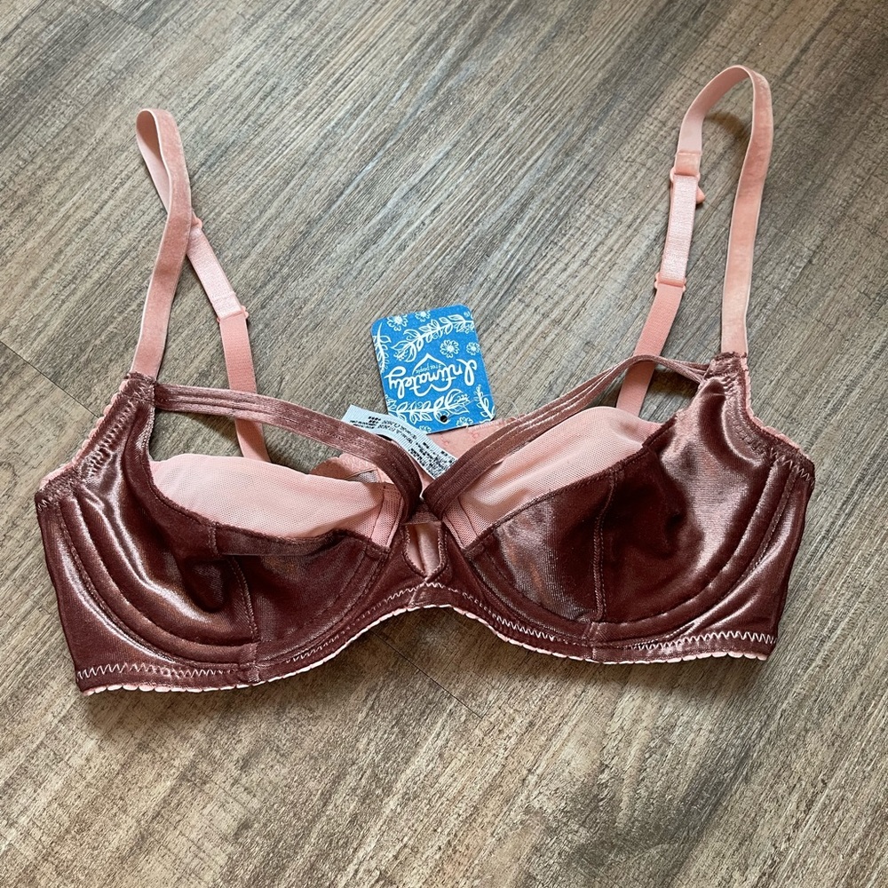 Free people velvet bra